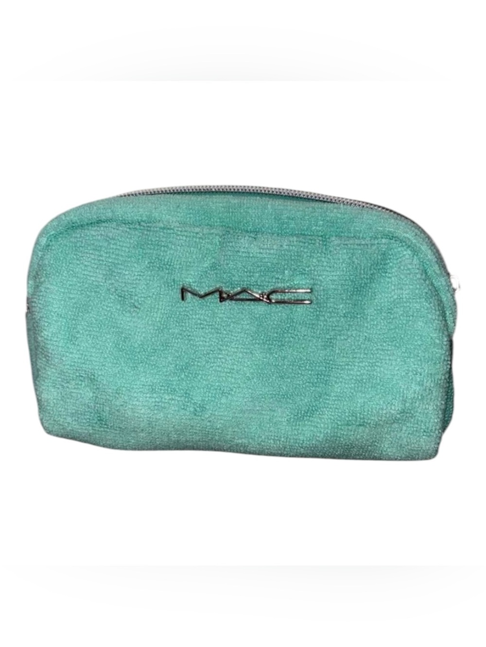 MAC‎ Cosmetics Teal Makeup Bag Terry Cloth